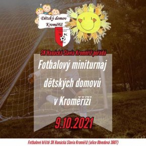Fotbalový miniturnaj dětských domovů v Kroměříži